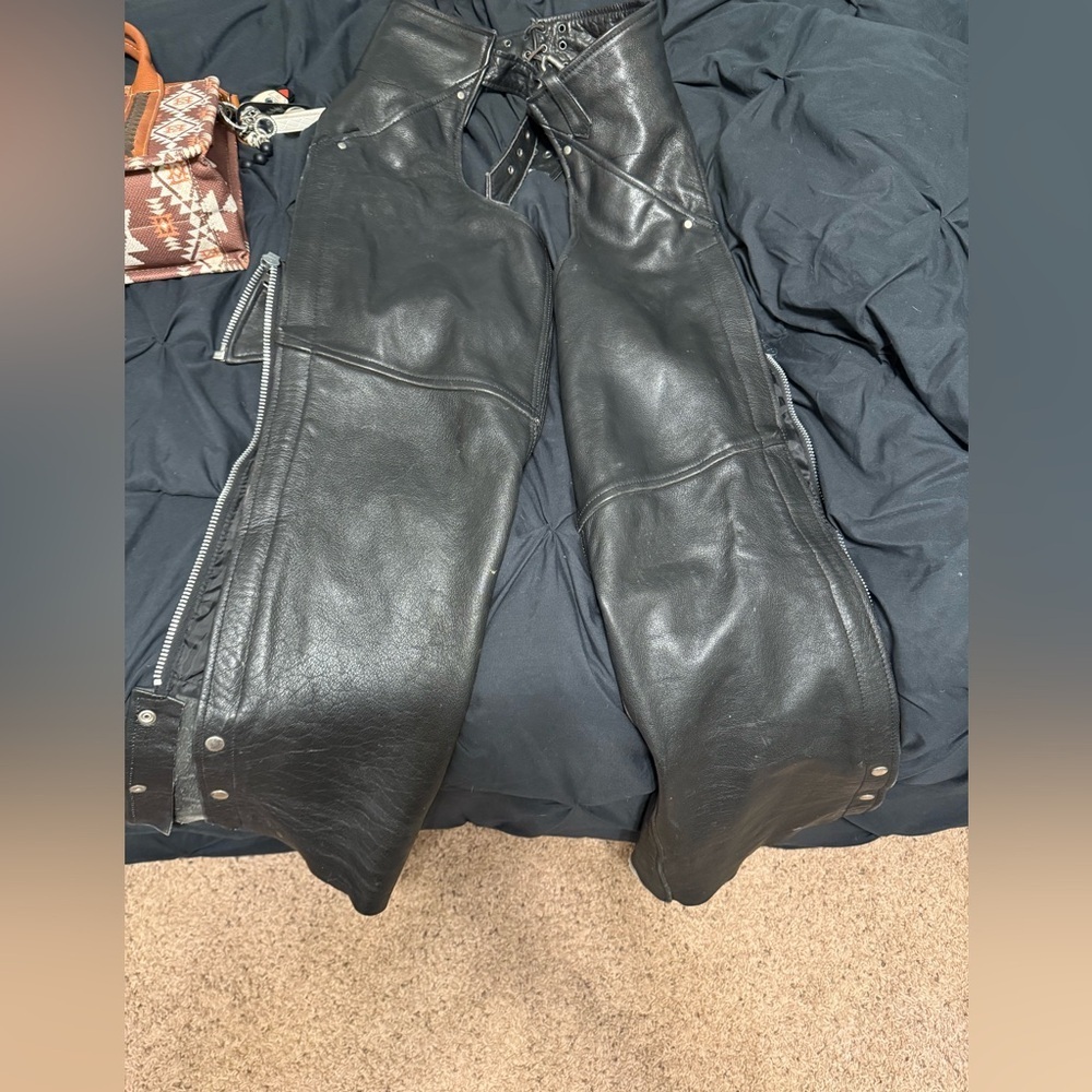 Leather gallery- chaps size medium